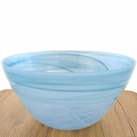 RED POMEGRANATE COLLECTION 12 in. Serving Bowl, Aqua 0815-6